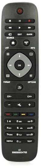 Изображение Lamex LXP4765 TV remote control PHILIPS