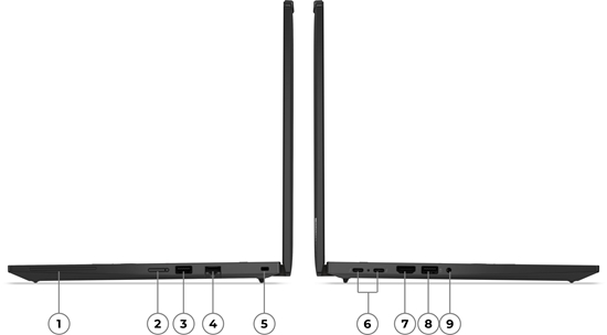 Picture of Laptop Lenovo ThinkPad P14s G5 Ryzen 5 PRO 8640HS / 16 GB / 512 GB / W11 Pro (21ME003FGE)