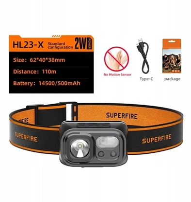 Изображение Latarka czoowa Superfire HL23-X