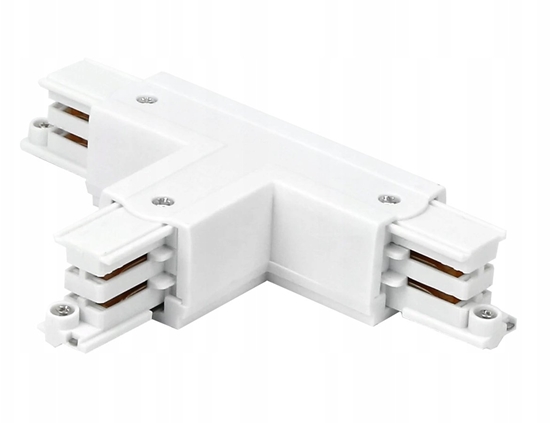 Picture of Ledline cznik T 3 fazu trak LUMICANTO lewy biay z moliwoci zasilania PRIME