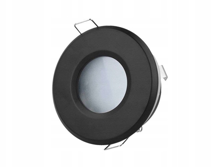 Picture of Ledline Lampa wbudowana MR16/GU10 czarna okrga hermetyczna IP44 LED LINE