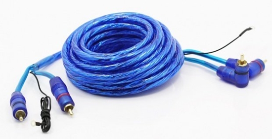 Изображение LTC Kabel 2x2RCA LTC wtyk ktowy+kab.ster. 5m