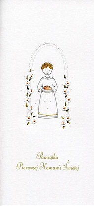 Изображение MAK Karnet Komunia Chopiec chleb MAK