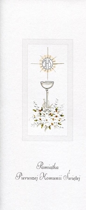 Изображение MAK Karnet Komunia Kielich srebrny MAK