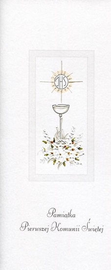 Изображение MAK Karnet Komunia Kielich srebrny MAK