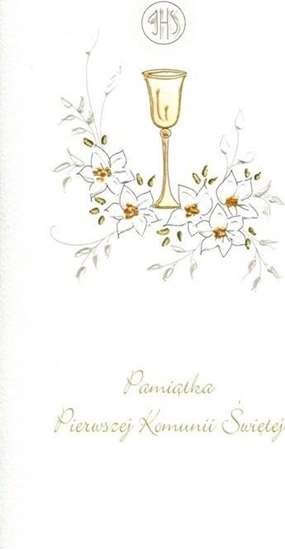 Изображение MAK Karnet Komunia Kielich zoty MAK