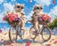 Attēls no Malowanie po numerach - Letnia przejadka rowerem