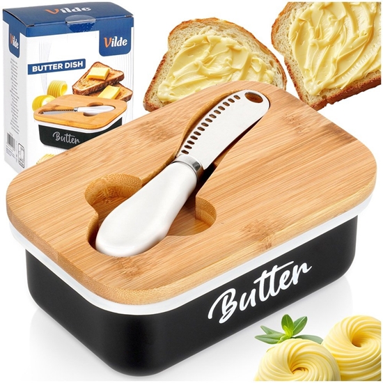 Picture of Maselniczka Vilde MASELNICZKA MASELNICA METALOWA Z NOYKIEM BIAA 139516