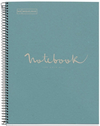 Picture of MAUL A609634 notatnik A4 80 ark. Niebieski