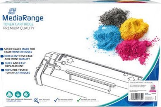 Изображение Mediarange Toner HP für CE403A/507A  mit Chip   gelb