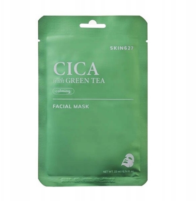 Attēls no Mediheal SKIN627_Cica With Green Tea kojca maska do twarzy 22ml