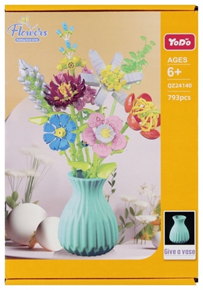 Изображение Mega Creative KLOCKI KONSTR KWIATY 793SZT 17X25X12 MC PUD 1