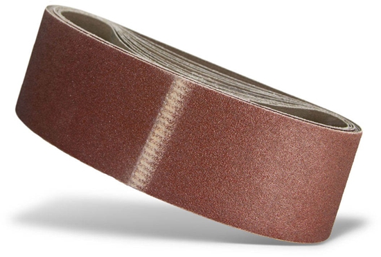 Picture of Menzer Tama cierna pas bezkocowy Menzer RED 75x533 mm K80