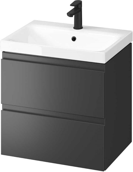 Picture of Mēbeļu kompl.B896 ar izlietni Moduo-60cm, antrac.