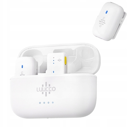 Attēls no Mikrofon Luucco MiniPods K2 USB-C biay 2 szt. + etui (SB11227)