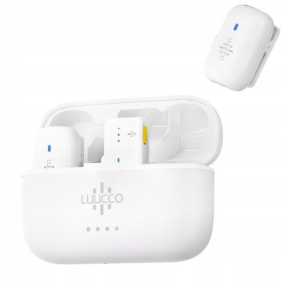 Picture of Mikrofon Luucco MiniPods K2 USB-C biay 2 szt. + etui (SB11227)