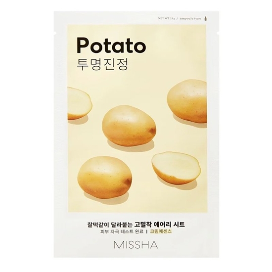 Изображение Missha Airy Fit Sheet Mask Potato 1 pcs