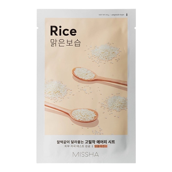 Picture of MISSHA Airy Fit Sheet Mask Rice 1 pc