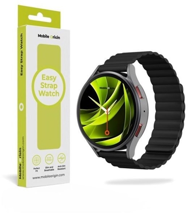 Attēls no Mobile Origin Easy Strap Magnetic Watch 22mm Black