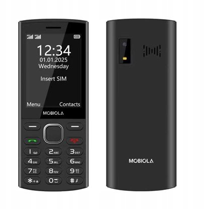 Picture of Mobiola telefon dla seniora MB4280 4G czarny 1400 mAh