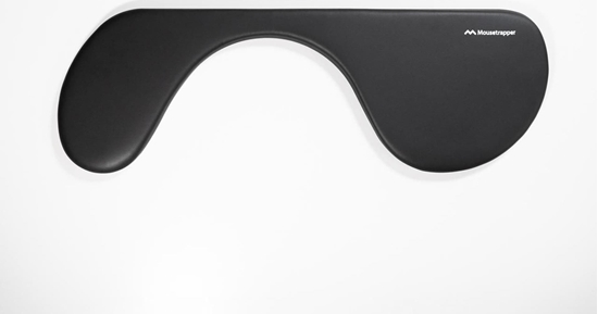 Picture of Mousetrapper Armrest podkadka pod nadgarstek Skóra syntetyczna Czarny