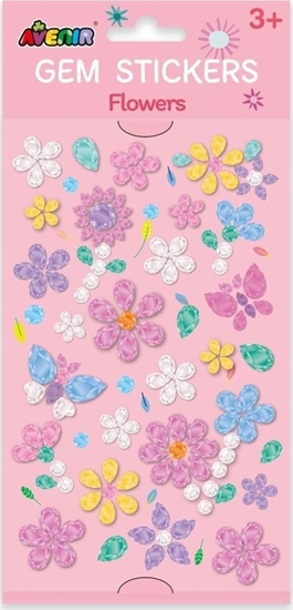 Picture of Naklejki klejnoty - Kwiaty