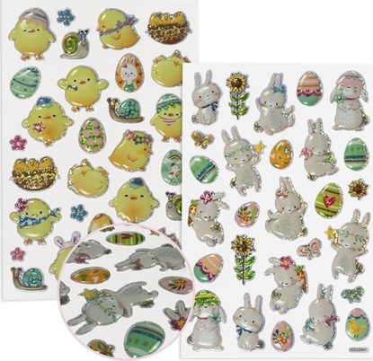 Picture of Naklejki wielkanocne MIX