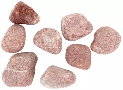Attēls no NB Minerals Kamienie kruszone tumbled czerwone 30-50 mm do akwarium terrarium 10kg/OPAK