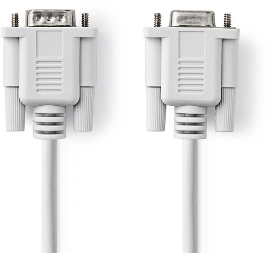 Изображение Nedis Kabelis DB9:M - DB9:F 1.8 m 1:1 RS232