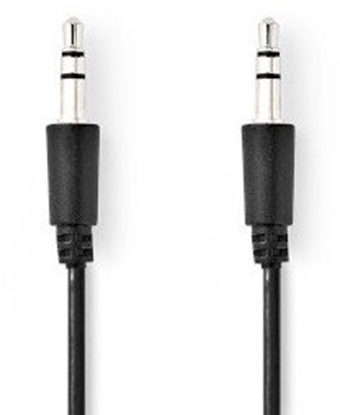 Picture of Nedis Nedis CAGL22005BK10 kabel audio 1 m 3.5mm Czarny