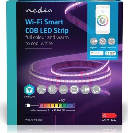 Picture of Nedis Nedis SmartLife Tama led uniwersalna Wewntrzna LED G 2 mm