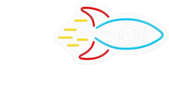 Изображение Neon PLEXI LED RAKIETA multikolor NNE18 Neolia