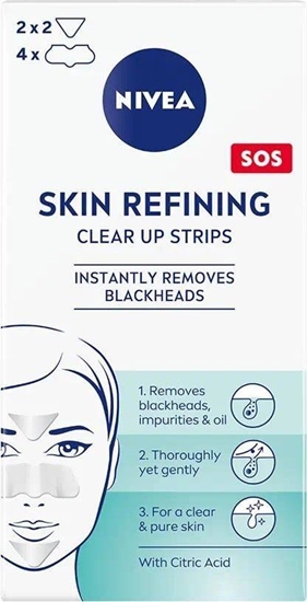 Picture of Nivea Skin Refining Clear-Up Strips plastry oczyszczajce przeciw zaskórnikom 6szt.