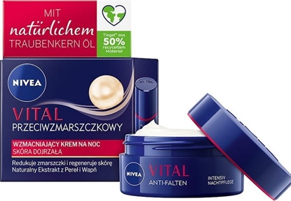 Attēls no Nivea Vital Anti-Wrinkle regenerujcy krem na noc 50ml