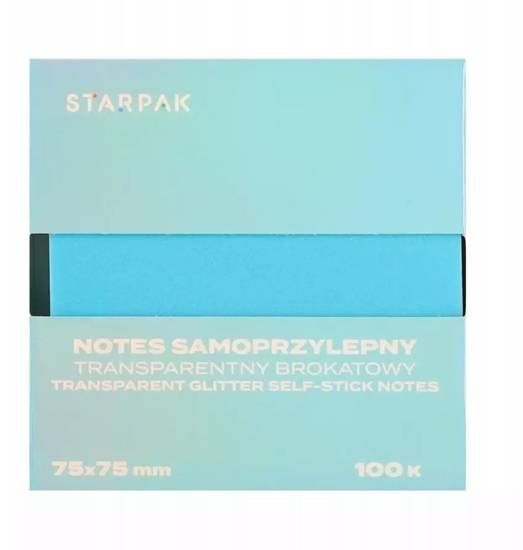 Picture of NOTES SPRZYL 75X75/100K TRANSP BROKNIE STK12/360