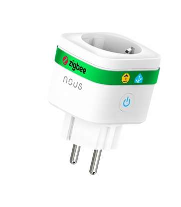 Picture of Nous Vieda ZigBee gniazdko NOUS A7Z 16A z licznikiem energii TUYA MQTT NOUS-A7Z (5905072800891)