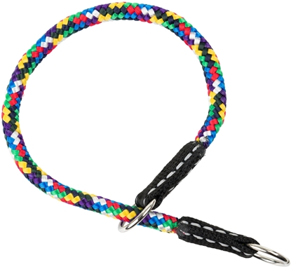 Picture of Obroa dla psa, zaciskowa, sznurek, 12MM/70CM multikolor
