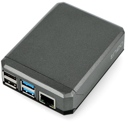 Attēls no Obudowa Argon40 Obudowa do Raspberry Pi 4B aluminiowa - Argon Neo - szara}