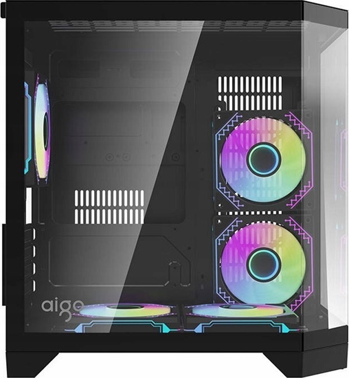 Picture of Obudowa Darkflash FT350 czarna ARGB