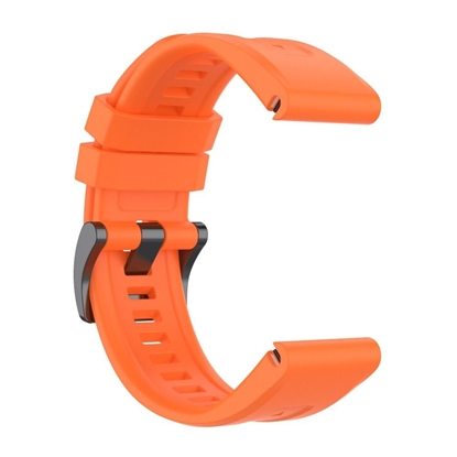 Picture of OEM Silicone strap for GARMIN FENIX 3 / 3HR / 5X / 6X / 6X Pro / 7X / 7X Pro orange (8)
