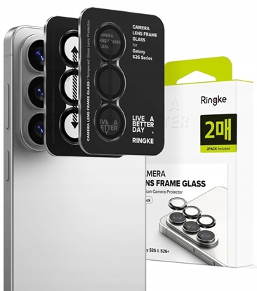 Изображение OSONA APARATU RINGKE CAMERA FRAME PROTECTOR 2-PACK GALAXY S26 / S26+ PLUS BLACK