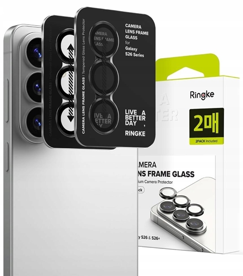 Изображение OSONA APARATU RINGKE CAMERA FRAME PROTECTOR 2-PACK GALAXY S26 / S26+ PLUS BLACK