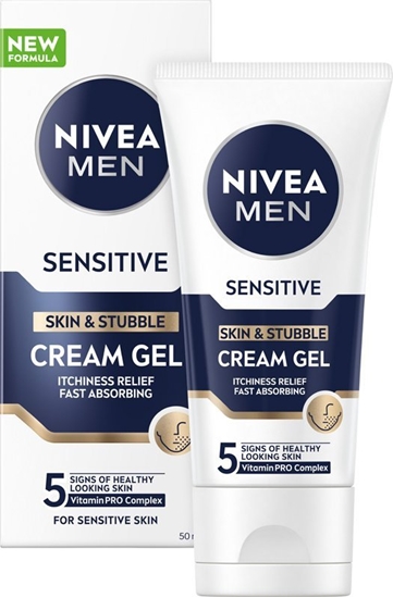 Picture of Osram NIVEA MEN Sensitive Krem-el do twarzy i 3-dniowego zarostu 50 ml