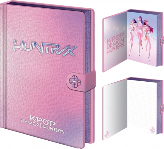 Picture of Pamiętnik notatnik z zamkiem A5 K-POP Demon Hunters