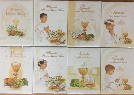 Изображение Panorama Ksieczka brokat A5 Komunia MIX