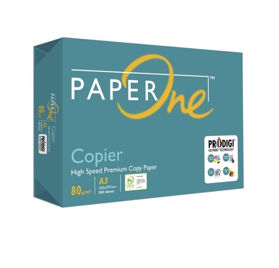 Picture of Papīrs A3, 80g/m2, 500 loksnes, Paper One Copier