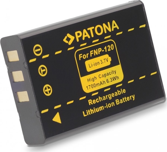 Изображение PATONA - Akumulator Fuji NP-120 1700mAh Li-Ion