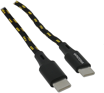 Изображение Patona 1811 kabel USB USB 2.0 0,06 m USB C Czarny, óty