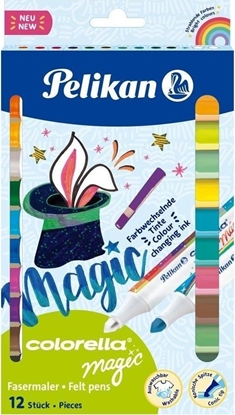 Picture of Pelikan Flamastry Colorella Magic C411 12 kolorów