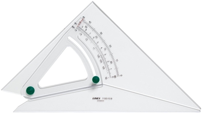 Attēls no Penword Linex 1120/10B - Triangel - przezroczysty - dunilon